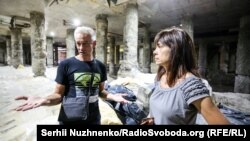 Ольга Рутковська та Віталій Білецький розповідають радіо Свобода про археологічні об’єкти у районі Поштової площі
