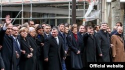 Жүрүшкө катышкан дүйнө лидерлери