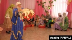 Балалар бакчасында каз өмәсе бәйрәме