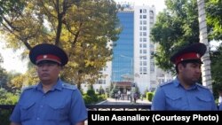 Оцепление милиции вокруг "Ак-Кеме".