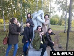 Омски кызлары “Зәңгәр күл” ял итү үзәгендә