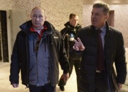 Зліва направо: Володимир Путін і Дмитро Козак (архівне фото)