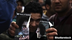 معترضی در لیبی