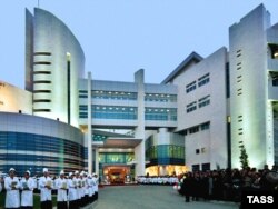 Aşgabatdaky eneleriň we çagalaryň saglygyny goraýyş merkezi.