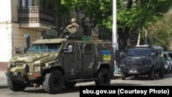 Вулиці Одеси патрулюють спецпідрозділи. Фото Управління СБУ в Одеській області