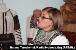 Леся Грабик, головний зберігач Борщівського обласного краєзнавчого музею