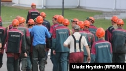 Супрацоўнікі прадпрыемства «Беларуськалій». Ілюстрацыйнае фота