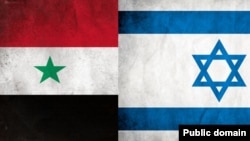 Israel Syria Flags