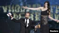 دریافت اسکار از سوی فرهادی