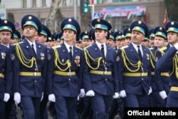 Тажик армиясынын жоокерлери