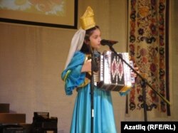 8 яшьлек Рушана Янгирова чыгыш ясый