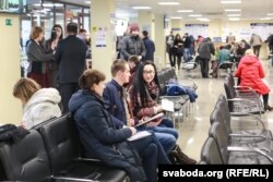 Адкрыцьцё польскага візавага цэнтру ў Менску. Менск, 1 сакавіка 2016 году