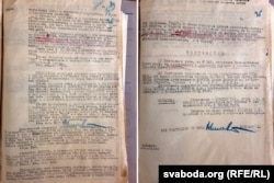 Першыя высновы абвінавачаньня. Супрацоўнік НКВД Зіноўеў просіць выслаць сьвятароў за межы Ўкраіны на тры гады. 8 траўня 1935 году