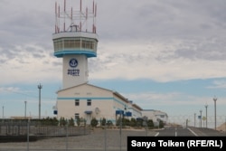 Каспийдегі Құрық порты. Маңғыстау облысы (Азаттық архивіндегі фото)