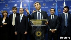 Иванишвили после победы на выборах в 2012 году