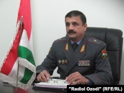 Генерал Анвар Тағоймуродов, сардори Раёсати корҳои дохилии Хатлон