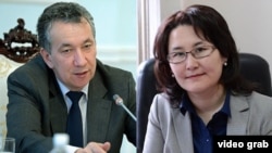 Фарид Ниязов жана Толгонай Стамалиева.