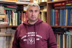 Український журналіст, історик Вахтанг Кіпіані під час інтерв’ю агентству «Укрінформ». Київ, 7 жовтня 2019 року