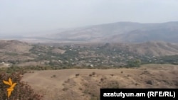Armenia - A general view of Paravakar village, 1Oct2015.
