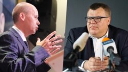 Валерій Цепкало і Віктор Бабарико (комбіноване фото)