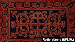 Ковёр с чеченским орнаментом, иллюстративное фото