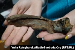 Уламок снаряду з танку-«будильника», Дніпро, 27 березня 2019 року