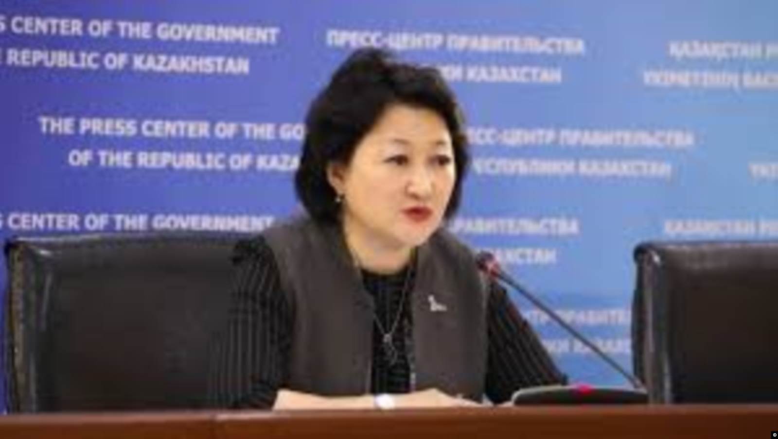 Актоты Раимкулова, министр культуры и спорта. Фото с сайта primeminister.kz.