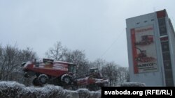 Да расейска-ўкраінскай вайны беларускае прадпрыемства «Гомсельмаш» трымала 20% украінскага рынку. Фота ілюстрацыйнае