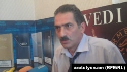 Armenia -- Member of Constitutional Court Felix Tokhyan at a press conference, Yerevan, 05Jul2012