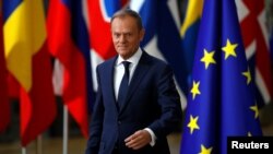 دونالد توسک گفته که در صورت درخواست، شورای اتحادیه اروپا موضوع «تخاصم روسیه علیه بریتانیا» را بررسی می‌کند.