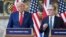 Միացյալ Թագավորություն - Մեծ Բրիտանիայի վարչապետ Քիր Սթարմերի և ԱՄՆ նախագահ Դոնալդ Թրամփի համատեղ ասուլիսը, Չեքերս, 18-ը սեպտեմբերի, 2025թ.