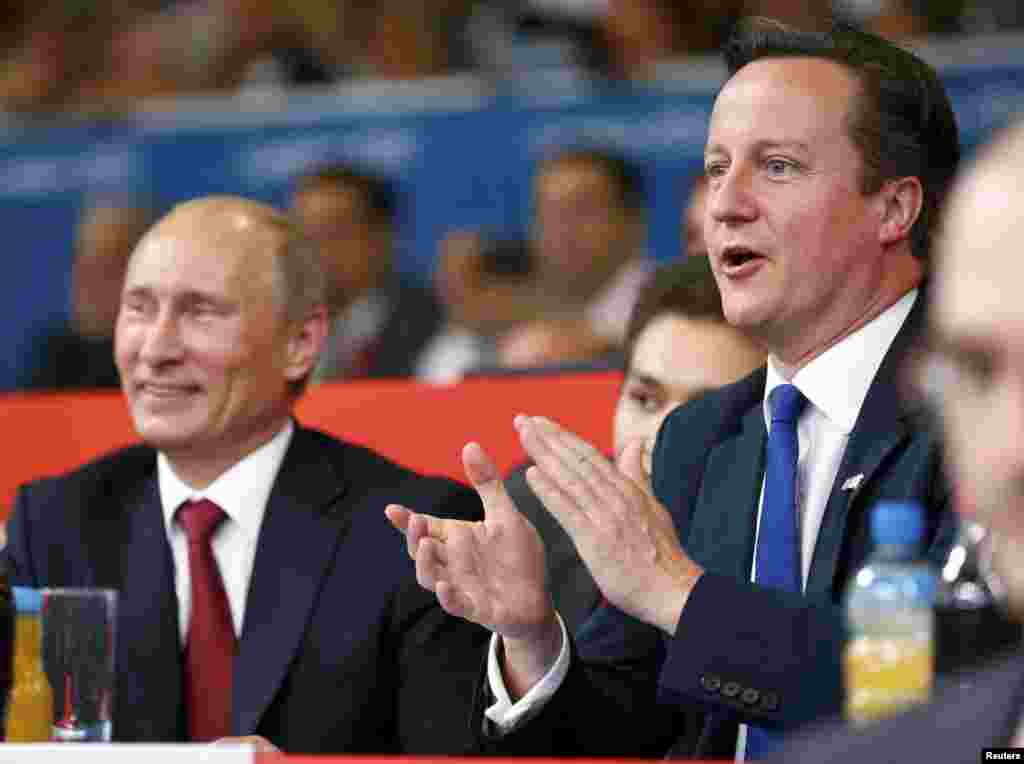 Президент РФ и премьер-министр Великобритании
