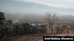 Թուրքական զորքերը Սիրիայի սահմանի մոտ, արխիվ