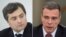 Владислав Сурков (ліворуч) та Дмитро Козак