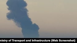 Пажар на танкеры KAIROS. Фота з афіцыйнага акаўнту Х Міністэрства транспарту Турэччыны