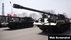 Самохідна артилерійська установка «Коксан» М1989 виробництва КНДР