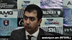 Адвокат второго президента Армении Арам Орбелян, Ереван, 5 сентября 2018 г.