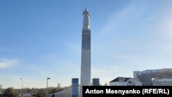 Севастопольский мемориал Примирения (в память об окончании гражданской войны в России) перед открытием, декабрь 2020 года