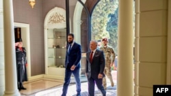 Иордания менен Сириянын лидерлери эки тараптуу жолугушуу учурунда. 12-август, 2025. 