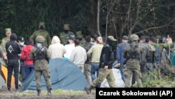 На польска-беларускай мяжы, верасень 2021