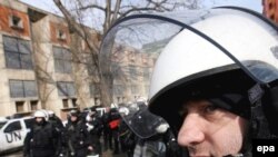 نیروهای سازمان ملل متحد در کوسوو. (عکس: EPA)