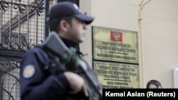Russian Consulate in central Istanbul