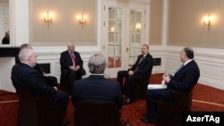 Ադրբեջանի նախագահի հանդիպումը ԵԱՀԿ Մինսկի խմբի համանախագահների հետ, արխիվ