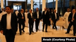 عباس عراقچی و هیئت ایرانی مذاکره‌کننده در مسقط، ۲۱ اردیبهشت