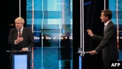 مناظره جرمی هانت و بوریس جانسون در هفته گذشته 