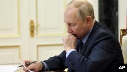 Russian President Vladimir Putin (file photo)