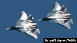 Истребители Су-57 