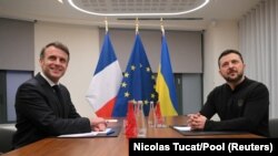 Ֆրանսիայի և Ուկրաինայի նախագահները, արխիվ