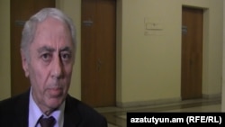 Руководитель аппарата Конституционного суда Арушан Акопян (архив)