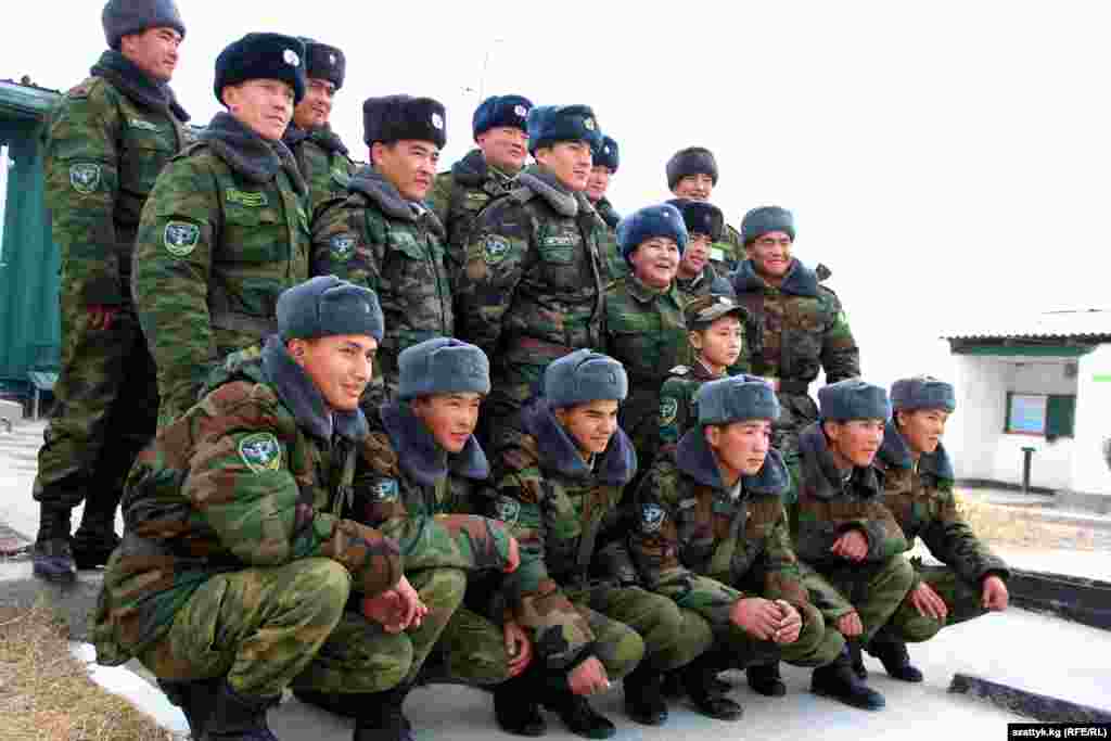 Пограничники заставы &quot;Чекелик&quot;